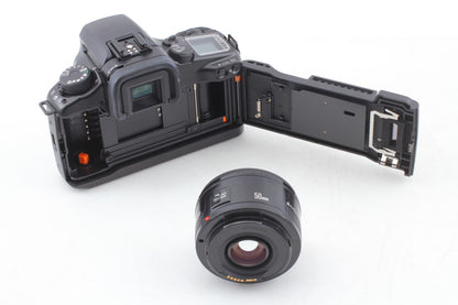 *Top MINT* Canon EOS-7 ELAN 7E SLR 35mm Film Camera EF 50mm F1.8 II From JAPAN