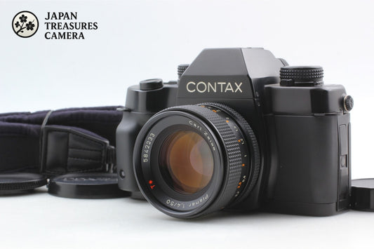 *Top MINT w/ Strap* Contax ST SLR 35mm Film Camera Planar 50mm f/1.4 Lens JAPAN