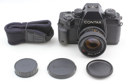 *Top MINT w/ Strap* Contax ST SLR 35mm Film Camera Planar 50mm f/1.4 Lens JAPAN