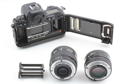 2 Lens *Top MINT* Nikon F100 Film Camera AF 50mm f/1.4 + 35-70mm f/3.3-4.5 JAPAN