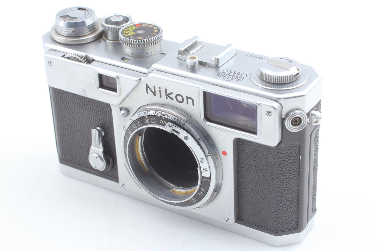 N MINT w/ Hood* Nikon S3 35mm Film Camera Nikkor-S 5cm 50mm F1.4 Lens From JAPAN