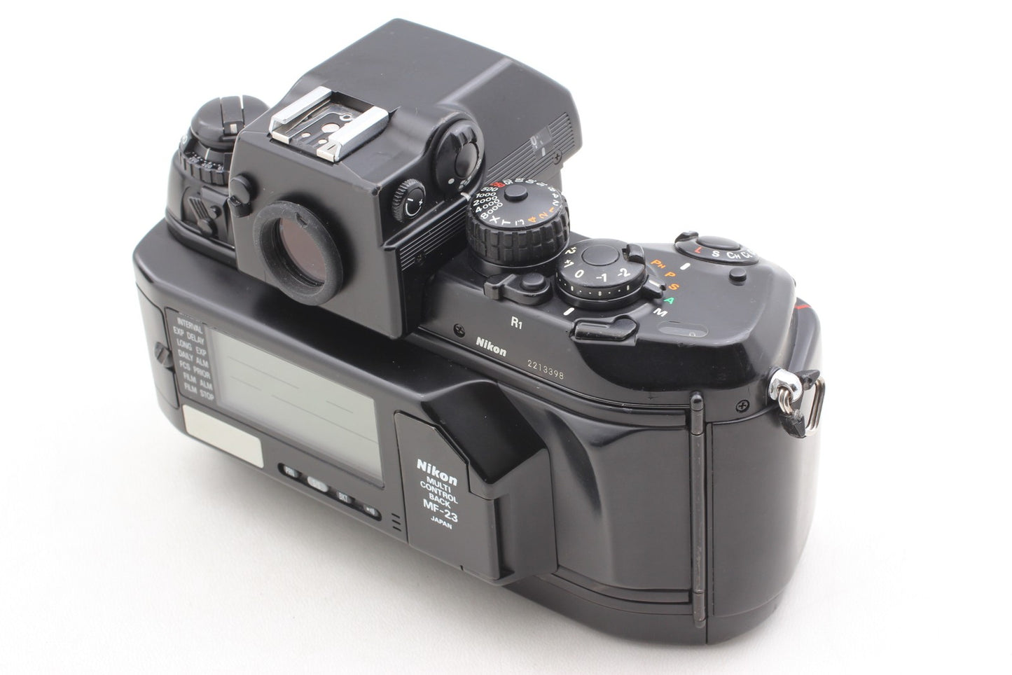 *N MINT+++ w/ MF-23* Nikon F4 SLR 35mm Film Camera AF 50mm F1.8D Lens From JAPAN