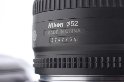 *N MINT+++ w/ MF-23* Nikon F4 SLR 35mm Film Camera AF 50mm F1.8D Lens From JAPAN
