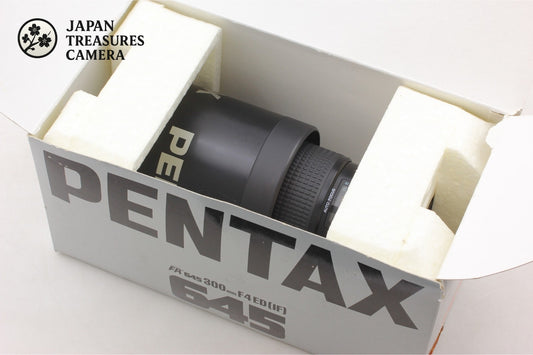 *Almost Unused in Box* SMC Pentax FA 300mm F4 ED IF Telephoto Lens 645N II JAPAN