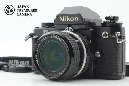 *Near MINT* Nikon F3 Eye Level SLR 35mm Film Camera Ai 28mm F3.5 Lens From JAPAN