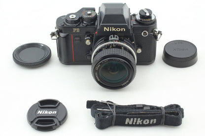 *Near MINT* Nikon F3 Eye Level SLR 35mm Film Camera Ai 28mm F3.5 Lens From JAPAN
