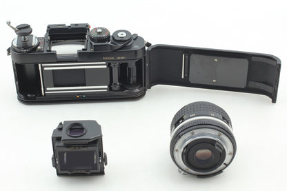 *Near MINT* Nikon F3 Eye Level SLR 35mm Film Camera Ai 28mm F3.5 Lens From JAPAN