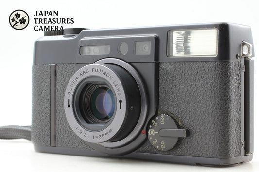 Tested *Exc+5* Fuji Fujifilm Klasse S Black Point & Shoot Film Camera From JAPAN