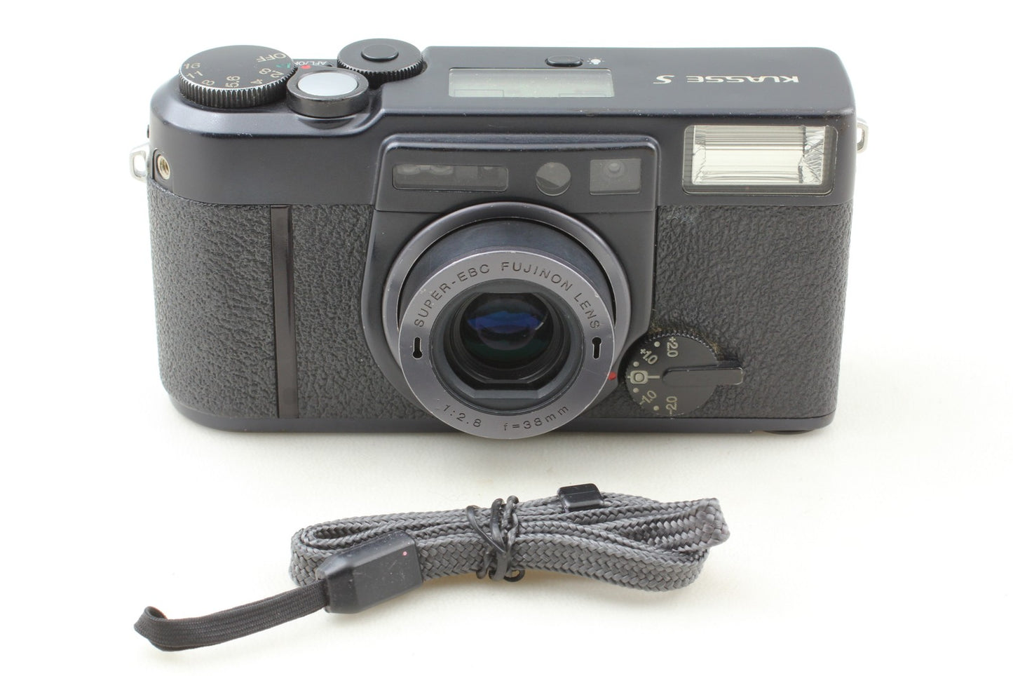 Tested *Exc+5* Fuji Fujifilm Klasse S Black Point & Shoot Film Camera From JAPAN