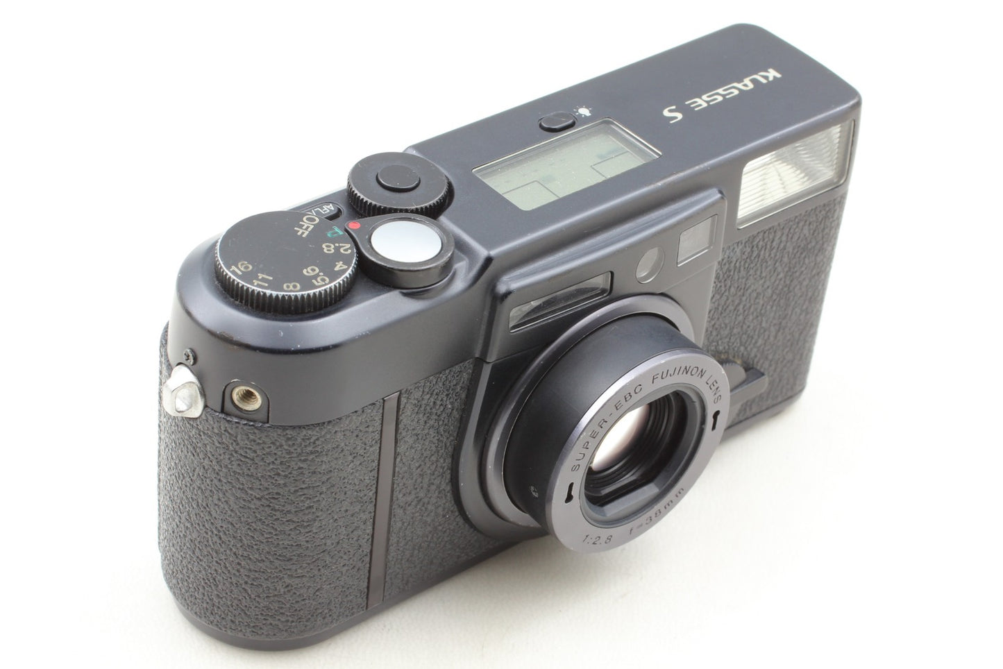 Tested *Exc+5* Fuji Fujifilm Klasse S Black Point & Shoot Film Camera From JAPAN
