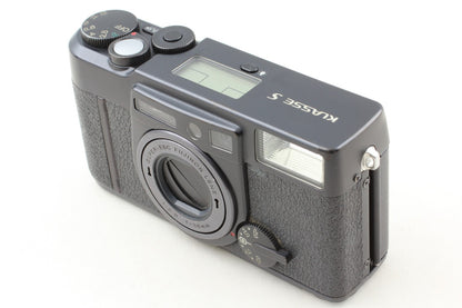 Tested *Exc+5* Fuji Fujifilm Klasse S Black Point & Shoot Film Camera From JAPAN