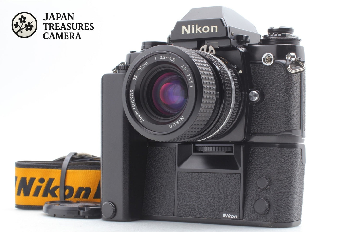 *Near MINT* Nikon F3 Eye Level SLR Film Camera Ai-s 35-70mm f/3.5-4.5 Lens JAPAN
