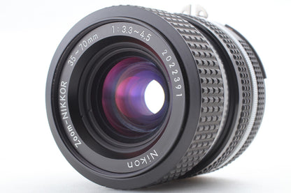 *Near MINT* Nikon F3 Eye Level SLR Film Camera Ai-s 35-70mm f/3.5-4.5 Lens JAPAN