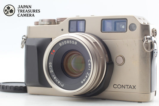 Green Label *N MINT* Contax G1 Rangefinder Camera Planar 35mm F2 Lens From JAPAN