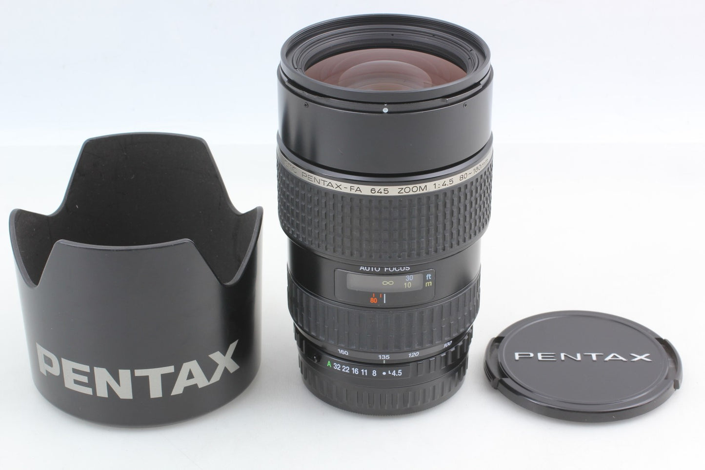 *Top MINT w/ Hood* SMC Pentax FA 80-160mm f/4.5 Zoom Lens 645 N NII From JAPAN