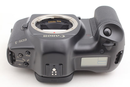Rare *Almost Unused in Box w/ Strap* Canon EOS-1 SLR 35mm Film Camera From JAPAN