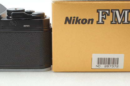 S/N 287xxx *Unused in Box* Nikon FM3A Black SLR 35mm Film Camera Body From JAPAN