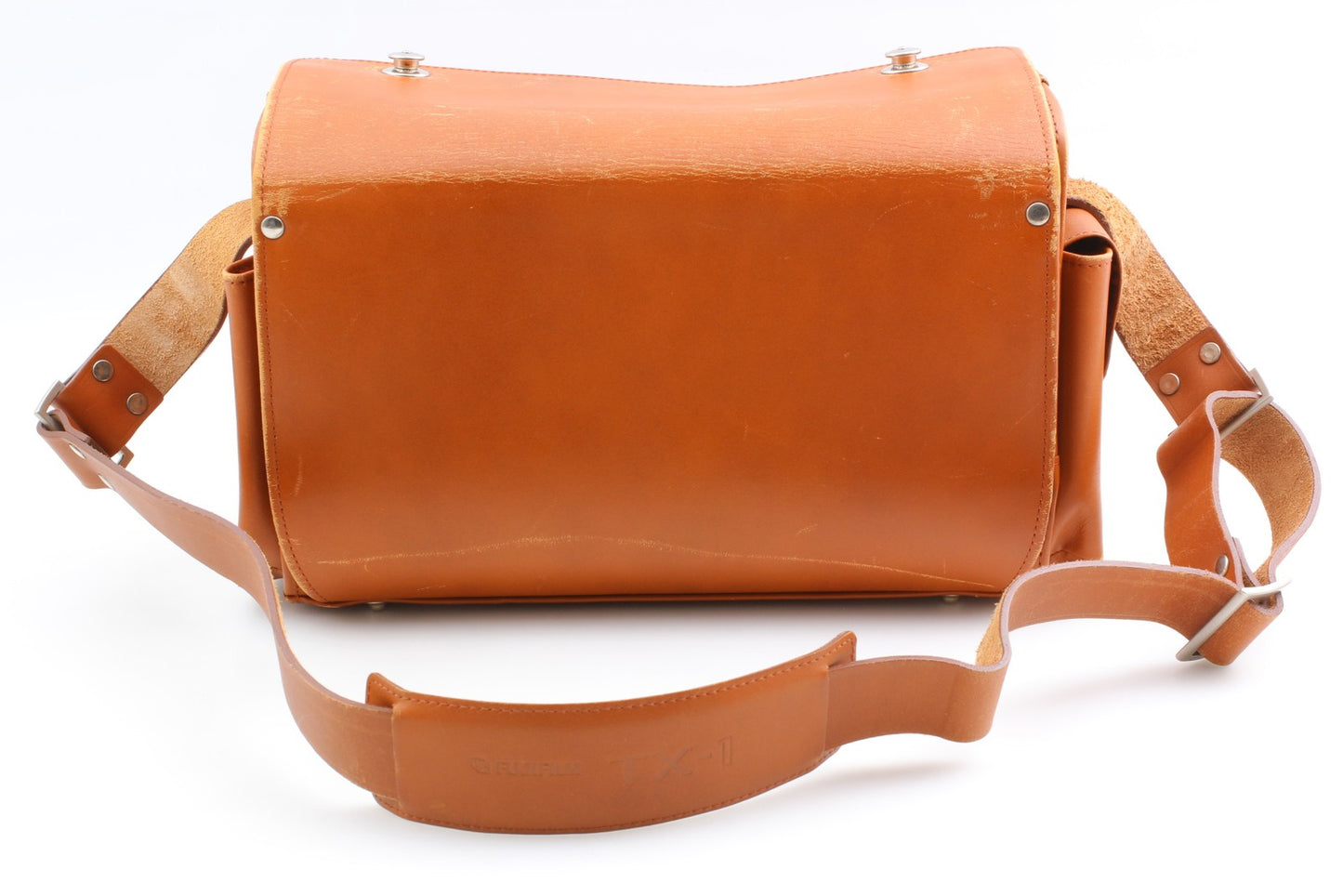 Rare *N MINT* Fujifilm TX-1 Genuine Leather Shoulder Case Bag Camera From JAPAN