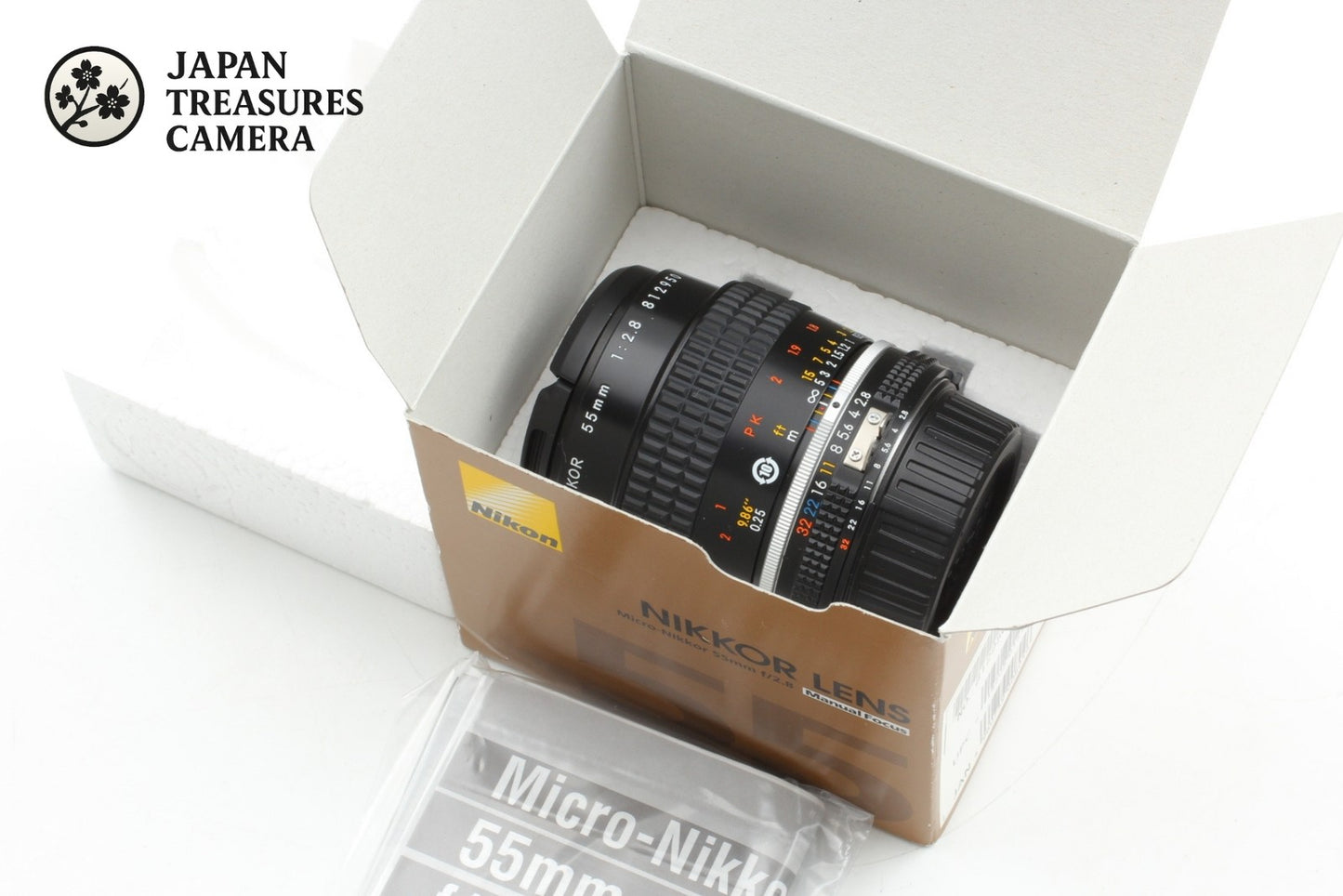 SIC S/N 812xxx *Unused in Box* Nikon Ai-s Micro Nikkor 55mm f/2.8 MF Lens JAPAN