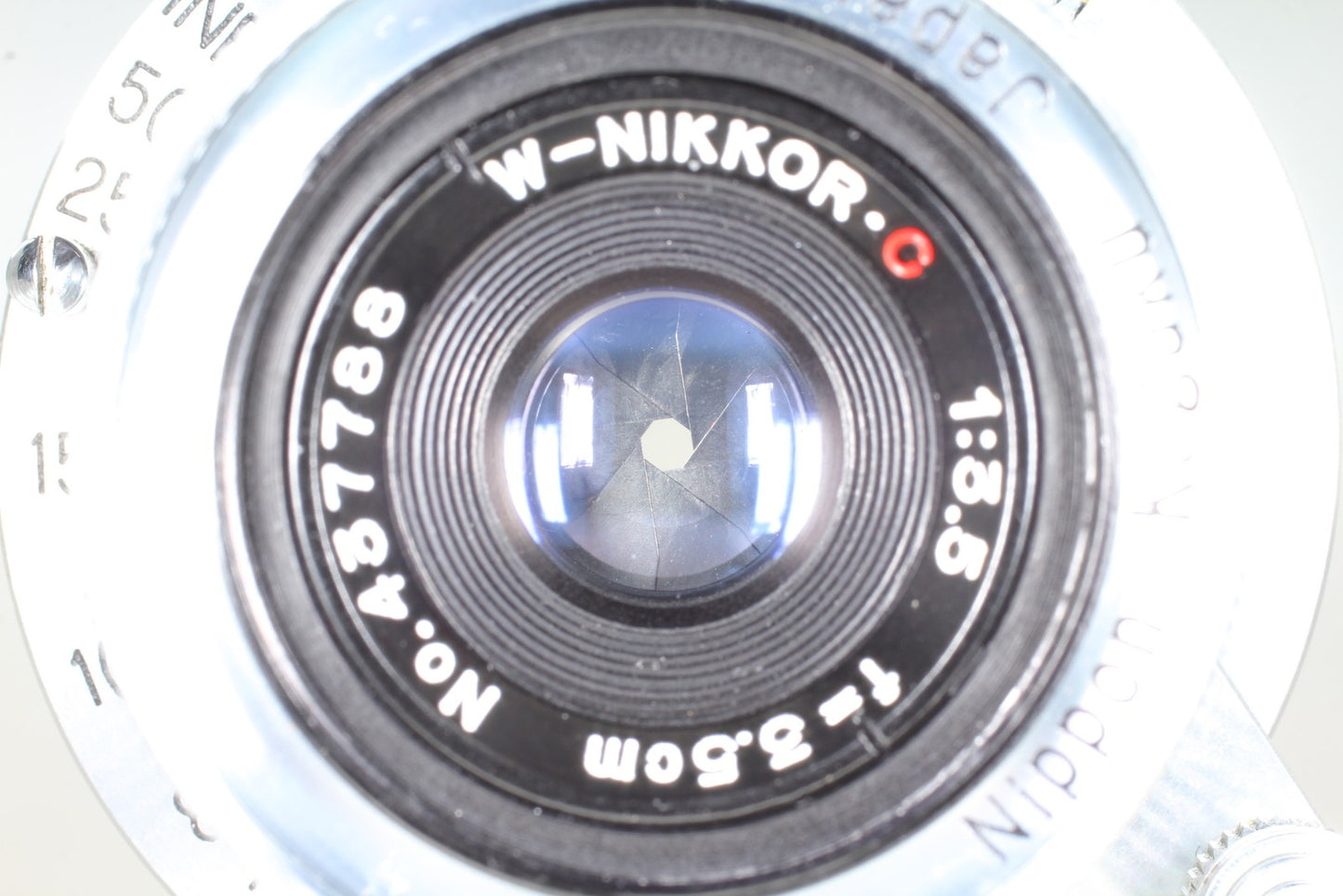 Rare in Box *Top MINT* Nikon W-Nikkor C 3.5cm 35mm f/3.5 MF Lens L39 From JAPAN