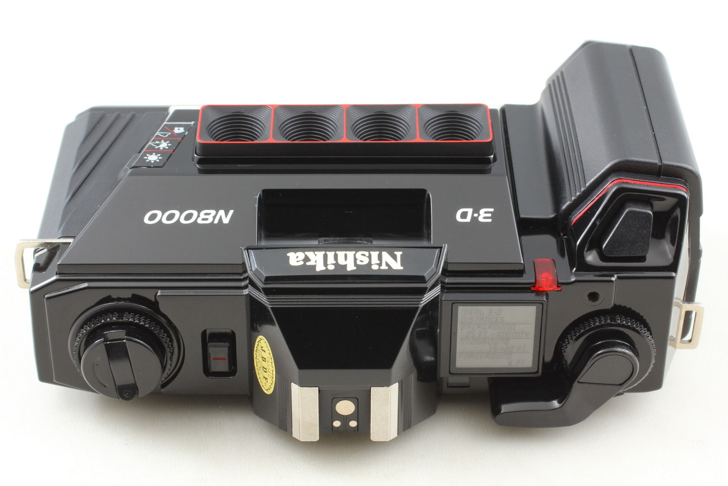 *Almost Unused in Box* NISHIKA N8000 35mm 3-D 3D Point & Shoot Camera From JAPAN