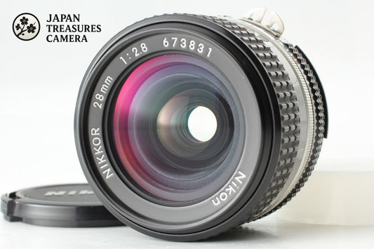 *MINT w/Cap* Nikon Ai-s Ais Nikkor 28mm f2.8 MF Wide Angle Prime Lens From JAPAN