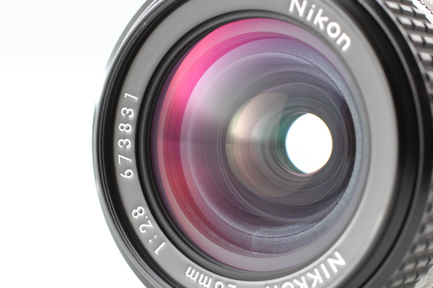 *MINT w/Cap* Nikon Ai-s Ais Nikkor 28mm f2.8 MF Wide Angle Prime Lens From JAPAN
