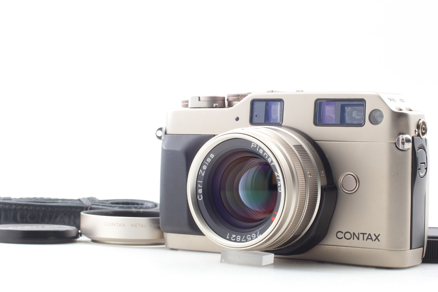 Green *MINT* CONTAX G1 Rangefinder Film Camera Planar 45mm F2 Lens From JAPAN