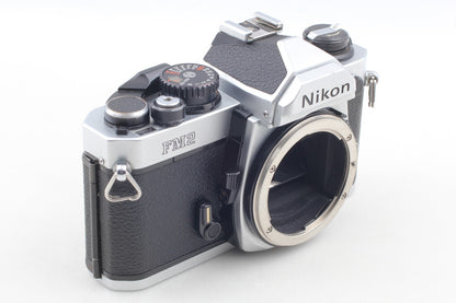 *N MINT w/ Strap* Nikon FM2 SLR 35mm Film Camera Ai-s 50mm f1.8 Lens From JAPAN
