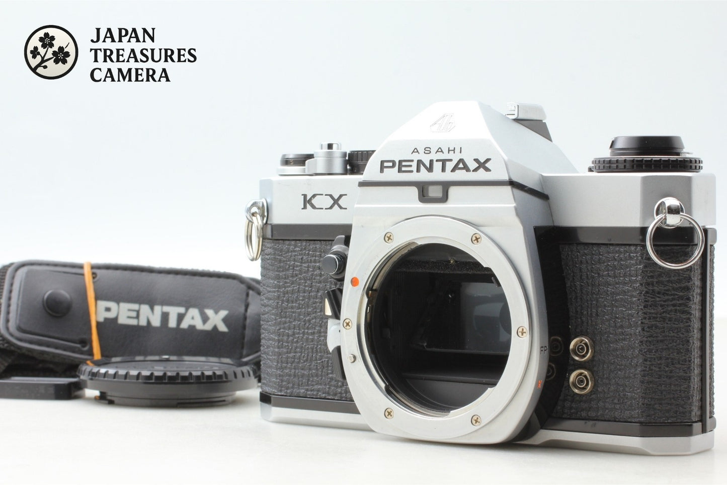 All Works *MINT w/ Strap* Pentax KX Silver SLR 35mm Film Camera Body From JAPAN