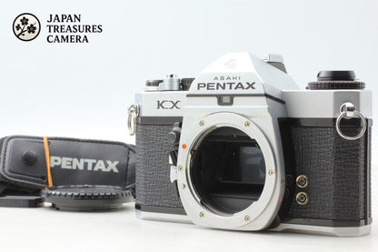 All Works *MINT w/ Strap* Pentax KX Silver SLR 35mm Film Camera Body From JAPAN