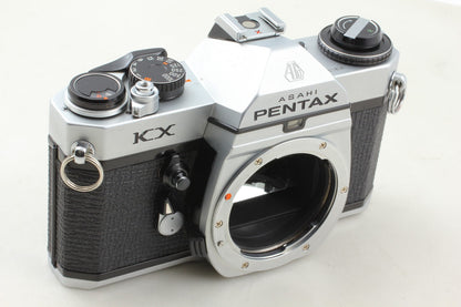 All Works *MINT w/ Strap* Pentax KX Silver SLR 35mm Film Camera Body From JAPAN
