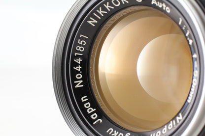 *N MINT* Nikon F2 Photimic DP-1 Black Camera Nikkor-S 50mm F1.4 Lens From JAPAN