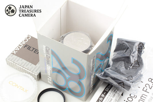 *Unused in Box Case* Contax Carl Zeiss Biogon T* 28mm f2.8 Lens G1 G2 From JAPAN