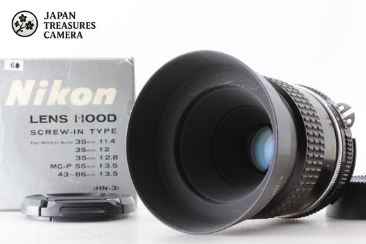 *MINT+++ w/ Hood* Nikon Ai-s Ais Micro Nikkor 55mm F2.8 MF Macro Lens From JAPAN