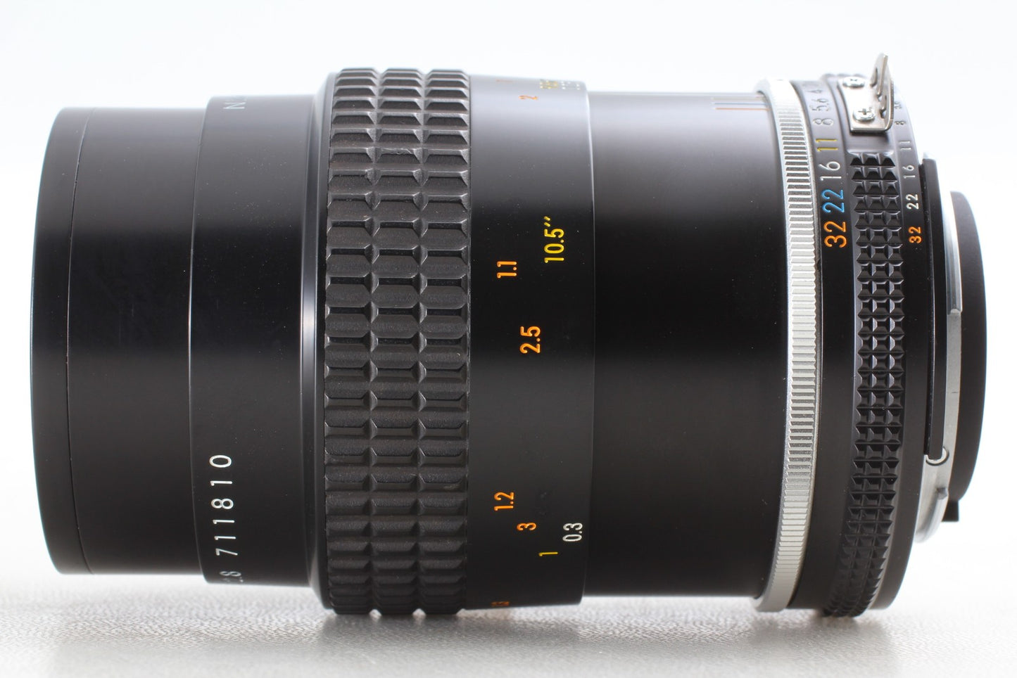 *MINT+++ w/ Hood* Nikon Ai-s Ais Micro Nikkor 55mm F2.8 MF Macro Lens From JAPAN