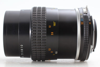 *MINT+++ w/ Hood* Nikon Ai-s Ais Micro Nikkor 55mm F2.8 MF Macro Lens From JAPAN