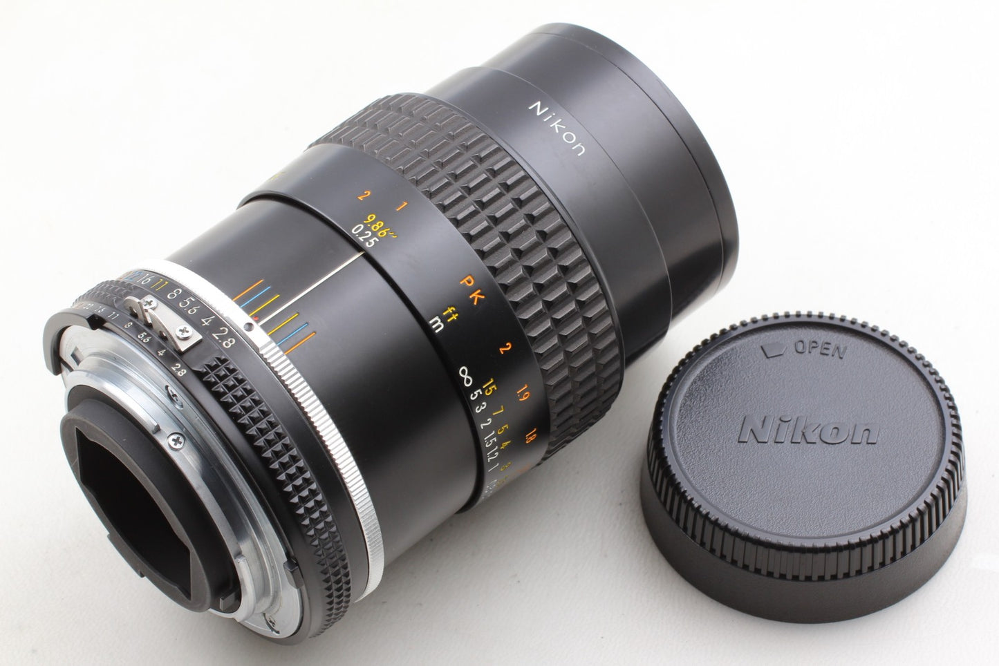 *MINT+++ w/ Hood* Nikon Ai-s Ais Micro Nikkor 55mm F2.8 MF Macro Lens From JAPAN