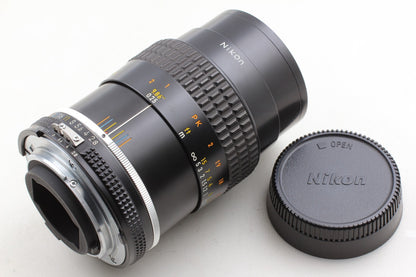 *MINT+++ w/ Hood* Nikon Ai-s Ais Micro Nikkor 55mm F2.8 MF Macro Lens From JAPAN