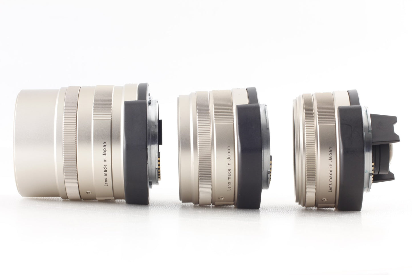 20th Complete Set *Top MINT+++* CONTAX G1 Green 45mm 28mm 90mm Lens TLA140 JAPAN