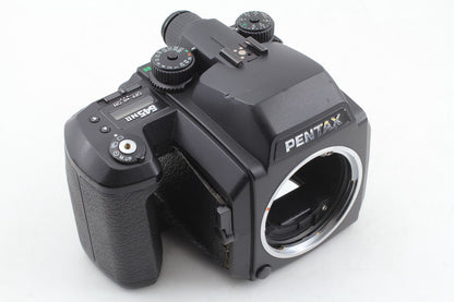 *N MINT+++* PENTAX 645 NII N II Camera SMC A 75mm F2.8 Lens 120 Film Back JAPAN