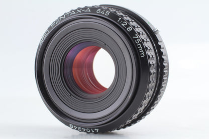 *N MINT+++* PENTAX 645 NII N II Camera SMC A 75mm F2.8 Lens 120 Film Back JAPAN