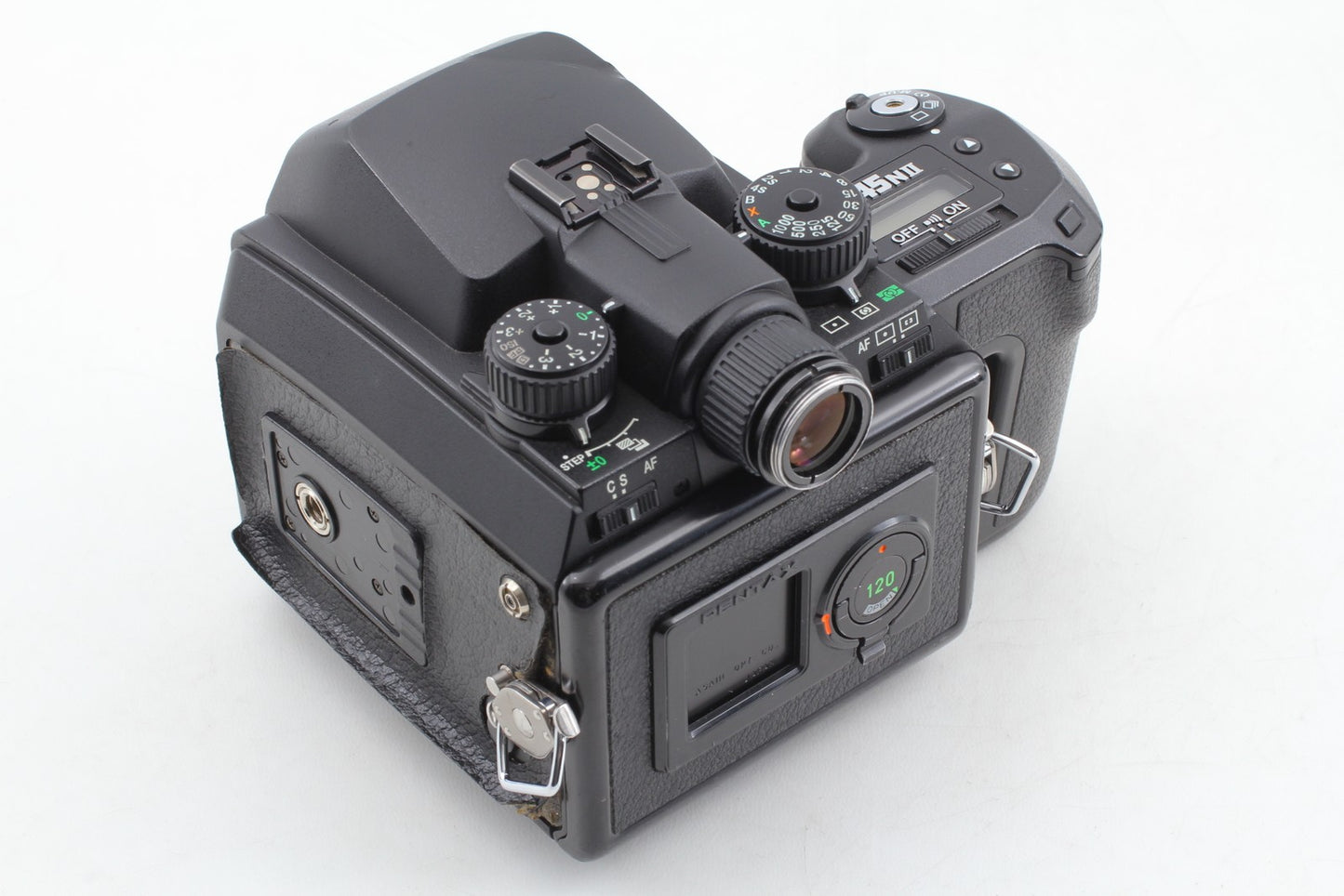 *N MINT+++* PENTAX 645 NII N II Camera SMC A 75mm F2.8 Lens 120 Film Back JAPAN