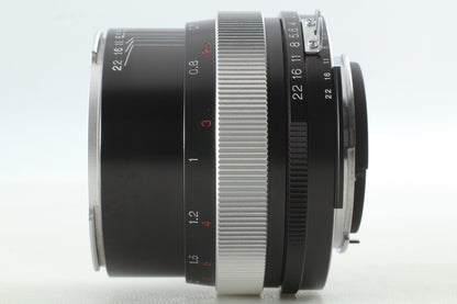 MINT in Box Vightlander Color Heliar 75mm f/2.5 SL Lens Nikon F Mount From JAPAN