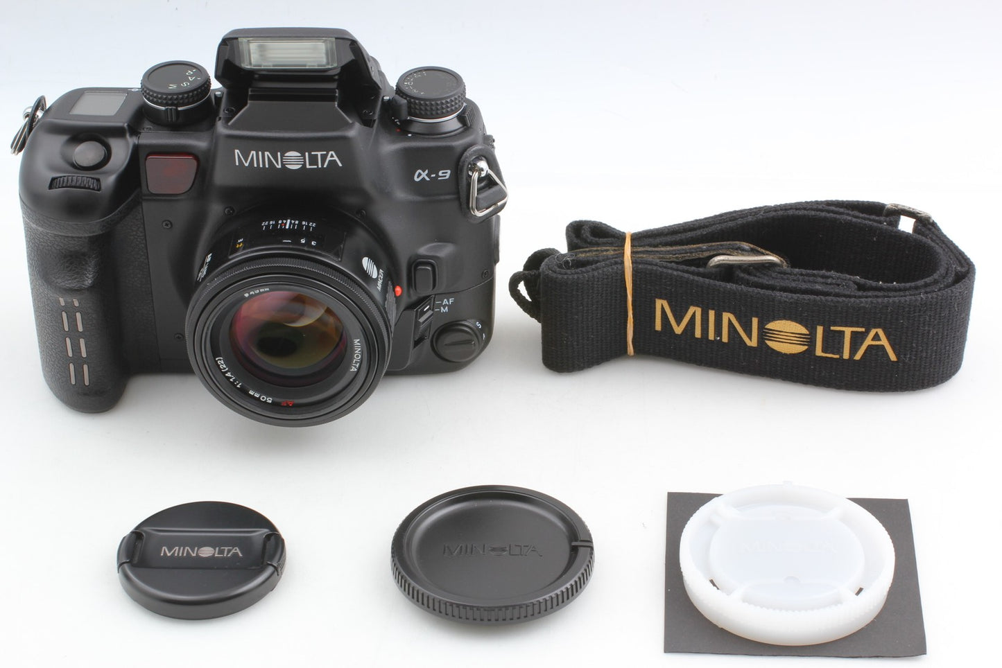 *Top MINT* Minolta α9 a9 Maxxum Dynax Alpha Camera AF 50mm F1.4 Lens From JAPAN