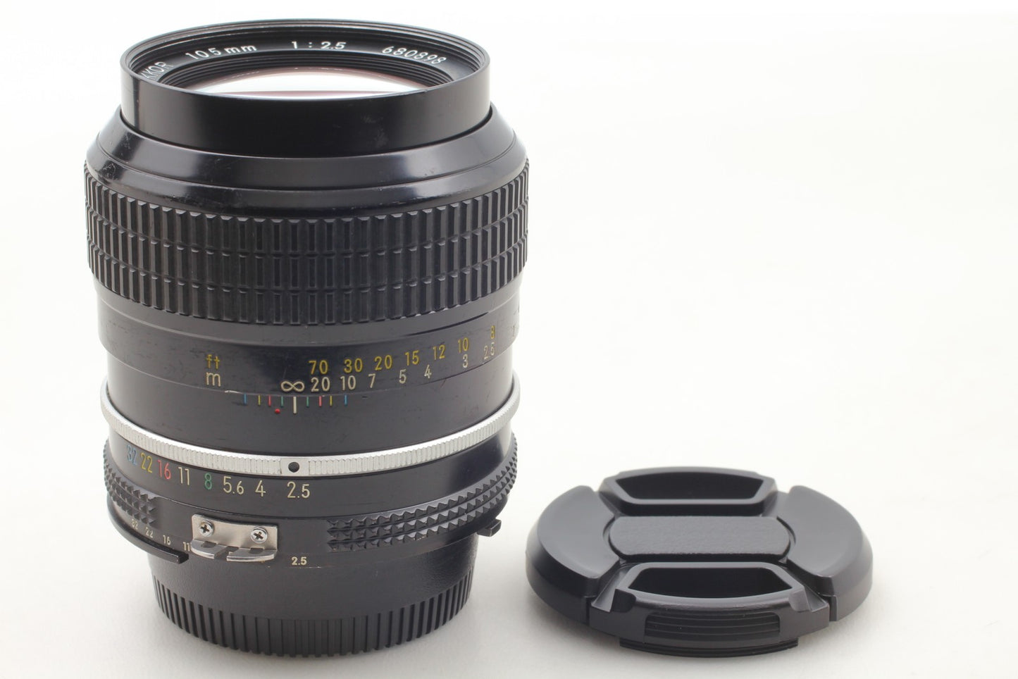 *N MINT* Nikon Ai Nikkor 105mm F2.5 Converted MF Telephoto Prime Lens From JAPAN