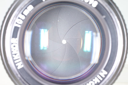 *N MINT* Nikon Ai Nikkor 105mm F2.5 Converted MF Telephoto Prime Lens From JAPAN