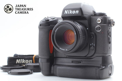 *MINT+++ w/ MB-15* Nikon F100 SLR 35mm Film Camera AF 50mm F1.8 Lens From JAPAN