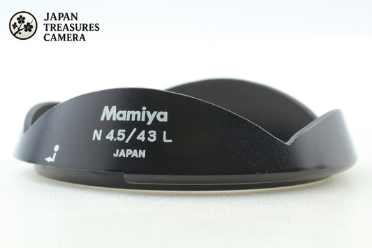 Rare *Near MINT* Mamiya Lens Hood N for 43mm 50mm f/4.5 L 7 II 7II From JAPAN