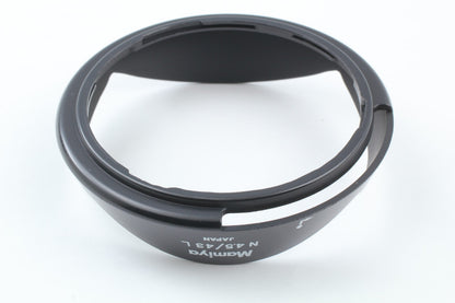 Rare *Near MINT* Mamiya Lens Hood N for 43mm 50mm f/4.5 L 7 II 7II From JAPAN